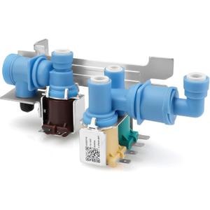 Upgraded 242252702 Water Inlet Valve for Frigidaire Kenmore Electrolux Crosley Refrigerator, Replace 242253002 241734301 WV2702 AP5671757 240321801 K-76150
