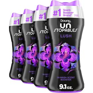 Downy Unstopables Beads Lush, 9.1 Oz (Pack of 4) (9.1 Ounce (Pack of 4))