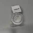 BOXOB 2 Sets Parasol Umbrella Hole Ring Plug and Cap Set, Transparent ABS Plastic Outdoors Patio Table Umbrella Hole Insert Patio Furniture Accessories for Outdoor Yard Garden