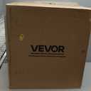 VEVOR Tow-Behind Spreader, 9.8 ft Spreading Width, Broadcast Spreader with 10" All-Terrain Tires, 85 lbs Capacity Hopper, Adjustable Flow Control, Lawn Spreaders for Seed Fertilizer Ice Melt