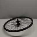 Wheel Master Front Bicycle Wheel 26", 36 Spoke, Steel Rim, Bolt-on Axle, Black