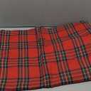 Softalker Christmas Checkered Tablecloth Rectangle - Red Buffalo Plaid Linen Cotton Gingham Xmas Table Cloths, Winter Farmhouse Table Decorations for Dining/Parties/Holiday, 60 x 120 Inch