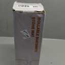 Stone Dish Drying Mat for Kitchen Counter | 24"16" Diatomaceous Earth Quick-Dry Absorbent Large Dry Mats White