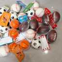 Cards Gifts for Kids School Classroom -24 PCS 2.4 In Foam Sport Ball Toys with Exchange Cards for Boys Girls,Valentines Birthday Party Favors Goodie Bag Stuffer Class Treats Prizes for Toddlers