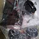 YOSUDA Exercise Bike, Brake Pad Stationary Bike for Home with Exclusive App, Magnetic Indoor Cycling Bike with 300 lb Weight Capacity, Low Noise, Tablet Holder and Fitness Courses for Weight Loss (Friction-Black)