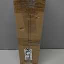 2 Pack Deep Walnut Wood Curtain Rods for Windows 48 to 84 Inches 1" Diameter Heavy Duty Window Curtain Rod Adjustable with Handmade Wood Grain Design for Living Room Bedroom Kitchen Farmhouse Outdoor