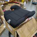 Diono Solana Lite Backless Booster Car Seat, Lightweight & Portable for Travel, Machine Washable Covers, 40-100 lbs, Black Storm, Manufacturing date 04/2026
