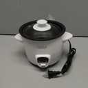 DASH MINI RICE COOKER 2 CUP WHITE