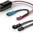 Dongar Dash Cam Power Adapter (3-Pin Keyways 1 & 2) for Select Porsche and BMW Vehicles. Compatible with 718 Cayman, Boxster, 991, and More. USB Power Source, Easy to Install. (850061365217)