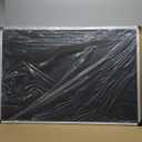 Magnetic Dry Erase Whiteboard - 46 x 33 Inch White Board - 4 x 3 Large Wall-Mounted Board with Silver Aluminum Frame, 1 Magnetic Eraser, 2 Pens, Detachable Marker Tray, 6 Magnets