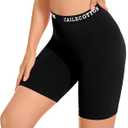 CAILECOTTON Womens Boxer Briefs Underwear Cotton Full Coverage Seamless Panties Soft Stretch Boxer Briefs 1 Packs Black (Black)