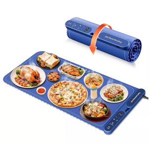 YDHROSILIUS Warming Mat for Food Extra Large Electric Silicone Food Warmer Trays for Chafing Dishes & Buffet,Portable Countertop Food Warmers 