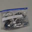 Novelty Lights 11 Feet 50 Bulbs Traditional Incandescent Mini Lights, Teal on Brown Wire with 2.5" Spacing, Commercial Grade and UL Listed for Indoor/Outdoor Use, End-to-End Connectable