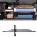 EDBETOS Glove Box Organizer Compatible with 2024 2025 Toyota Tacoma Accessories Glove Box Compartment Insert 4th Gen Tacoma Secondary Storage Divider