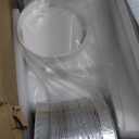 12" Ultra Quiet Bathroom Exhaust Fan with 6500K LED Light, 1.0 Sone 120 CFM, 10x10 Mount, 1500 LM Ceiling Ventilation Fan, Energy Efficient (6500K LED-W)