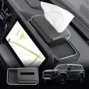SXCY for 2024 2025 Toyota Land Cruiser Screen Back Organizer 2024 2025 Land Cruiser Dashboard Tray 2024 2025 Land Cruiser Accessories 2025 Land Cruiser Behind Screen Tissue Tray(w/Magnetic Button)