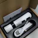 PleySyncz Silent Dog Nail Grinder, Cordless Grooming Pro Nail Grinder, USB Rechargeable Pet Nail Grinder, Painless Paws Grooming for Small Medium Large Dogs & Cats (2 Replacement Heads)