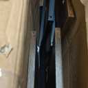 Yaheetech Large 3-Tier Tall End Table, 30 Inches High Side Table with Wooden Shelves & Strong Metal Frame for Living Room Small Space, 12 x 16 x 29.5 inchesRustic Brown