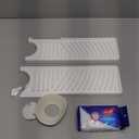 Diatomite Faucet Mat for Kitchen Sink - Fast Drying Sink Splash Guard, Multi-Slope Fast Self-Draining Stone Sink Mat for Kitchen Faucet, Sink Faucet Mat Splash Guard Keep Countertops Dry (23.6"x4")