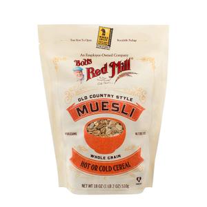 Bob's Red Mill Old Country Style Muesli Cereal, 18 Ounces (Pack Of 4) (BBD 11 02 2026)