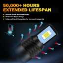 Zyvirexa 921 LED Reverse Light Bulbs Compatible For Nissan Altima 1998-2023, White Light, Plug and Play, Pack of 2