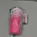 BJPKPK Tumbler With Handle 20 oz Tumbler With Lid And Straw Reusable Stainless Steel Travel Mug Insulated Coffee Cups, Cherry Blossom