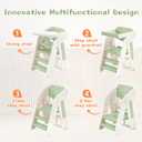 4-in-1 Kids Standing Tower for Counter, Convertible Highchair for Babies