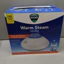 Vicks Warm Steam Vaporizer & Humidifier 1.5 Gallon Tank for Small and Medium Rooms, Night Light, Works with VapoPads and VapoSteam