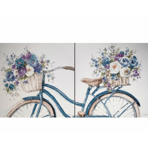 2 PCS Embellished Canvas Set 24" x24"