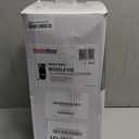Waste Maid 10-US-WM-058-3B Garbage Disposal Anti-Jam Stainless Steel Food Waste Grinding System, 1/2 HP Economy, Black