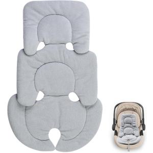 Infant Car Seat Insert Compatible with Uppababy, Carseat Insert Support for Infant, Soft Head and Body Support, Reversible Design Cushion Pad, Non-Slip, for Car Seats, Swing and Strollers