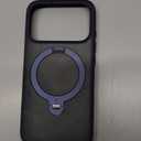 TORRAS Q3 Spin for iPhone 17 Pro Case, Patented 360° Magnetic Stand, Fit for MagSafe, Built-in Ring Holder Kickstand, Military Grade Protective Phone Case for iPhone 17 Pro, Camera Control, Deep Blue