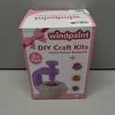 windpaint Toys for Girls 3 4 5 6 7 8 9 10 Years Old, DIY Craft Kits for Kids, Fabric Flower Bouquets for Girls Gifts, Educational Learning Detective Toys for Toddler Kids,Birthdays Gifts (Purple) (Pink)