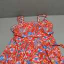 ROSEWE Womens Two-Way Wear One Piece Swimsuits, Tummy Coverage Modest Bathing Suits, Print Swimdress for Summer, XL