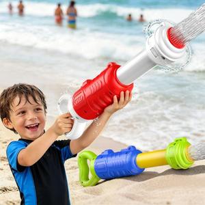 2 Pack Water Gun for Kids - 40 Feet Long Range, Large Capacity Water Blaster, Summer Water Toys Outdoor Pool and Beach Toy for Boys Girls Ages 4-8 8-12
