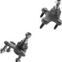 TRQ Front Lower Ball Joint Set Compatible with 06-18 Audi 06-21 Volkswagen