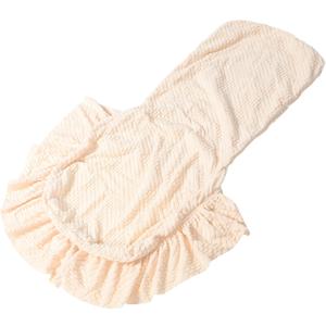 Cabilock Universal Dining Chair Covers Stretch Seat Slipcovers Coral Sea Skirt Design Mustard Yellow Elastic Protector for Home Dining Room and Party Use