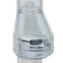 Valterra 200-C10 PVC Swing/Spring Combination Check Valve, Clear, fits 1" PVC pipe