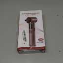 Blackhead Remover Vacuum with Heating, Blackhead Extractor 3 Adjustable Suction Levels 9 Modes, Pore Vacuum Blackhead Suction Remover, Comedone Extractor Kit for Deep Pore Cleaning (Golden)