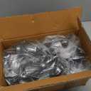 Monarch Rain Chains Aluminum Akira Rain Chain, 8.5 ft Pewter Powder Coated Aluminum Decorative Rain Catcher Chain for Gutters, Pewter Aluminum Rain Gutter Replacement Downspout