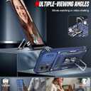 LeYi for Motorola Moto G-Power-2024 Case: Moto g Power 5g 2024 case with Slide Camera Cover, [Military-Grade] Shockproof, Magnetic Kickstand para Motorola Moto g Power 5g 2024 case, Navy Blue