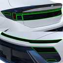 BOGAR TECH DESIGNS Precut for Hyundai Sonata 2024-2026 Full Headlight Taillight Tint Kit, Dark Smoke