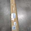 DIYHD 48x80in White Accordion Folding Closet Door, Include Door and Mounting Hardware