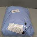 Men's Suit 3 Piece Linen Suits Slim Fit Suit Blazer Vest Pants Set Wedding Prom Tuxedos Business Casual Suit (Medium, Light Blue)