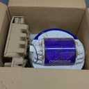 X1 Robotic Pool Vacuum for Above Ground Pool, Automatic Cordless Pool Cleaner with 45W Dual-Motor, Ideal for Above-Ground Flat Pool, 2L Debris Capacity (White and Purple)