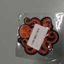 3.5" Octopus Patch - Embroidered Sea Creatures Applique Appliques Iron On Sew On Patches for Holes, Clothing, Jeans, Hat, Backpacks, Clothes