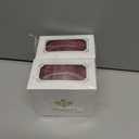 2 x MEEDEE Rust Velvet Ribbon 1 Inch Single Face Nylon Velvet Ribbon 2 Rolls 20 Yards Rust Red Ribbons for Christmas Tree, Gift Wrappig, Rustic Wreath, Velvet Bow Making, Floral Bouquet, Home Decor