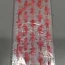100 Pieces Ballet Cellophane Goody Bags Ballet Girl Plastic Goody Bag Dancing Girls Transparent Candy Bags with 100 Pieces Silver Twist Ties for Ballet Theme Baby Shower Birthday Party Decors, Pink