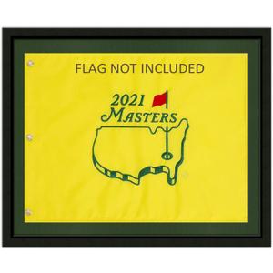 16x20 Black, Moulding blk-001, Reversible Green-Black Mat (Holds 13x17 Masters Golf Flags; Flag Not Incl)