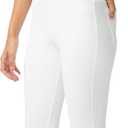 No nonsense Womens Classic Denim Leggings, Jeggings for Women with Real Back Pockets, High Waisted Stretch Jeans (White, XL)